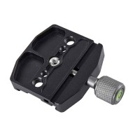 Grundplatte für Schnellwechselplatten zu Stativen und Kameras QR-50N Arca Swiss kompatibel