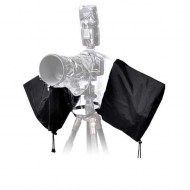 Regenschutz für Foto Kameras, Objektive und Blitze