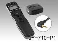 Wireless Timer Intervallauslöser JYC JY-710 P1 für Panasonic FZ200, FZ150, FZ100,  G5, G6, GX7 ua.