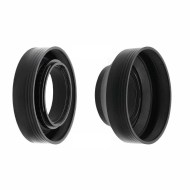 3-Stufen Gummi Gegenlichtblende für Objektive mit 58mm Filterdurchmesser 