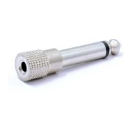 Audio-Adapter Klinke, 3,5-mm Buchse  auf 6,5mm Stecker Mono