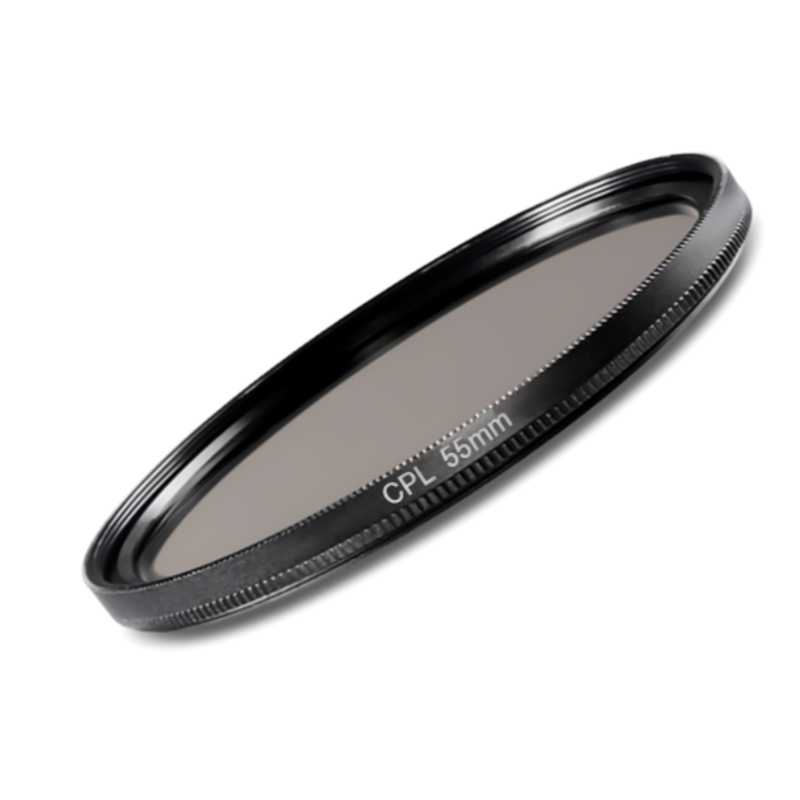 55mm Polarisationsfilter, CPL zirkular für Objektive