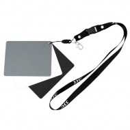 JJC GC-3  Graukarten Set, grau, weiss, schwarz 130mm