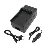 Akku Ladegerät mit Autoadapter für Olympus Akku LI-30B
