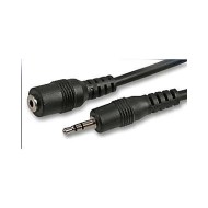 1.5 Meter 2,5 mm Klinke Verlängerunskabel 3-polig