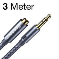 2 Meter Verlängerungskabel Kopfhörer mit 3.5mm Buchse und Stecker